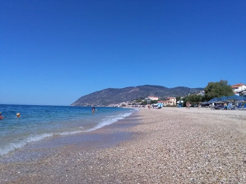 Plomari beach
