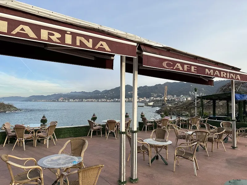 Rize Sahil Park Marina Cafe Deniz Suyu Sıcaklığı